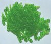 100 19mm Acrylic Dragonfly Bodies - Olivine